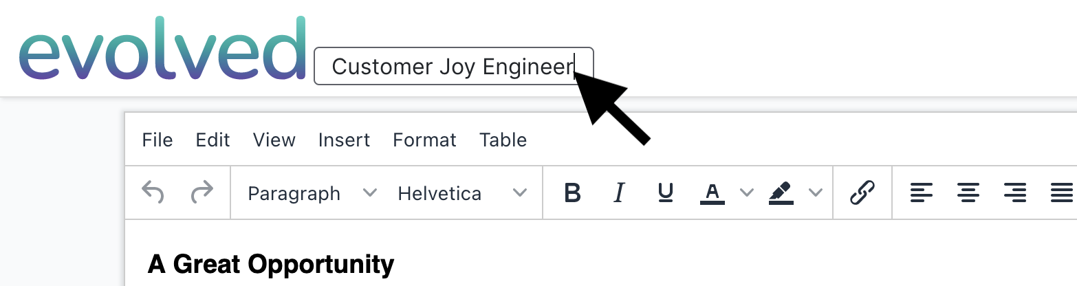Rename from editor