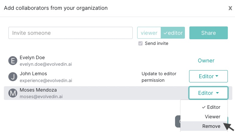 Update permissions